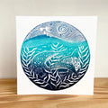 Harbour Seals Greetings Card image 0
