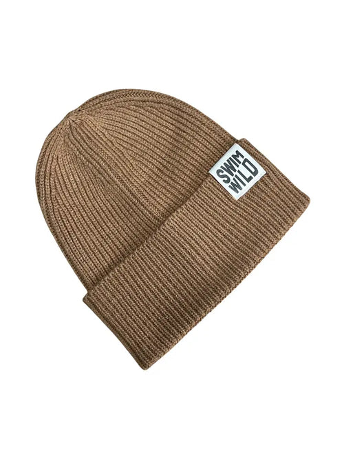 Chunky Knit Hat - Kraft image 0